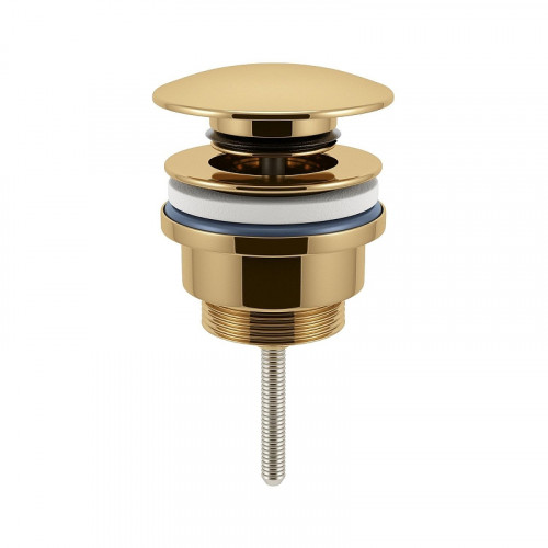 Донный клапан Wellsee Drainage System 182141000 click-clack цвет Золото