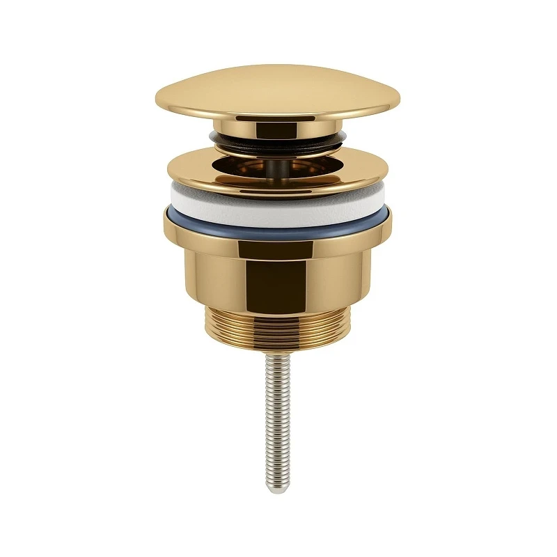 Донный клапан Wellsee Drainage System 182141000 click-clack цвет Золото