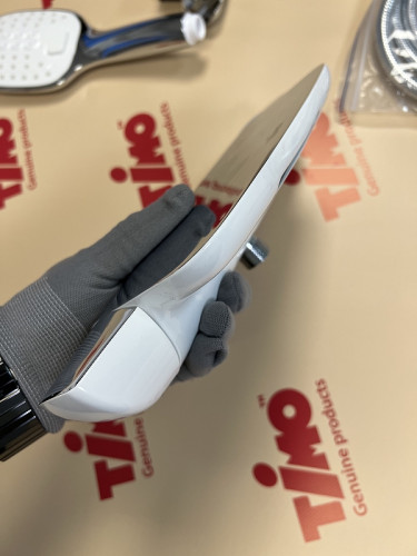 Смеситель для ванны Timo Helmi 4024/00-16Y Хром Белый латунь на стену