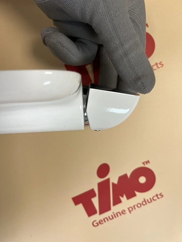 Смеситель для ванны Timo Helmi 4024/00-16Y Хром Белый латунь на стену