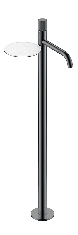 Смеситель для раковины Boheme Stick 120-SGM.3 цвет Оружейная сталь глянцевая
