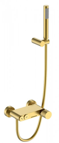 Смеситель для ванны Boheme Stick 123-MG.2 цвет Золото матовое