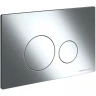 Комплект унитаза с инсталляцией Ceramicanova Play CN3001_1001CH_1000 с сиденьем Микролифт и клавишей смыва Хром фаянс подвесной