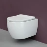 Комплект унитаза с инсталляцией Ceramicanova Play CN3001_1001CH_1000 с сиденьем Микролифт и клавишей смыва Хром фаянс подвесной