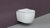 Комплект унитаза с инсталляцией Ceramicanova Play CN3001_1001CH_1000 с сиденьем Микролифт и клавишей смыва Хром фаянс подвесной
