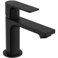 Смеситель для раковины Hansgrohe Rebris E 72553670 Черный матовый латунь