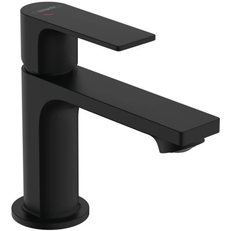 Смеситель для раковины Hansgrohe Rebris E 72553670 Черный матовый латунь