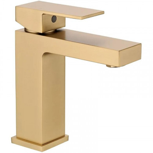 Смеситель для раковины Grocenberg GB2008MG Золото матовое