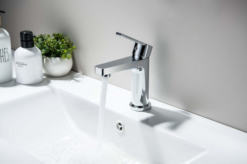 Смеситель для раковины Aquatek Лугано AQ1712CR с гигиеническим душем цвет Хром