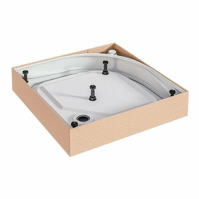Акриловый поддон для душа 1MarKa Bella New 80x80 01пбн80К цвет Белый