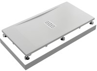 Душевой поддон из искусственного камня Good Door Flow 160x90 ЛП00121 Белый