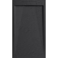 Душевой поддон из искусственного камня Esbano Luxe ESP-LX100B 100x100 ESPLX 100B Черный матовый