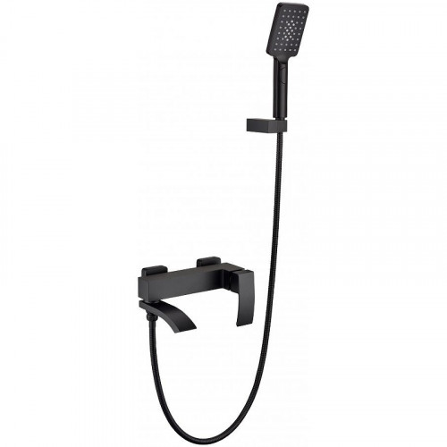 Смеситель для ванны Grocenberg GB8007BL Черный матовый