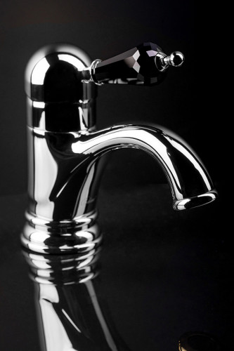 Смеситель для раковины Boheme Tradizionale Nero 241 Хром латунь