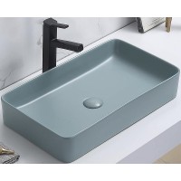 Раковина-чаша CeramaLux 60 78189MLG-6 Зеленая фаянс накладная
