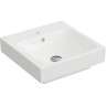 Раковина Berges Strati 48 182005 Белая глянцевая фарфор подвесная, накладная, полувстраиваемая