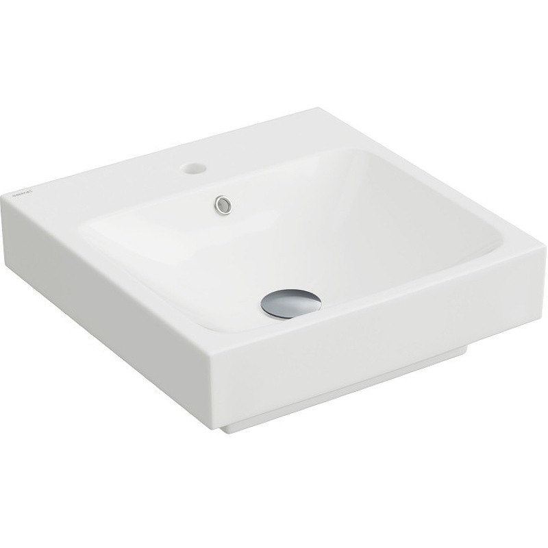 Раковина Berges Strati 48 182005 Белая глянцевая фарфор подвесная, накладная, полувстраиваемая