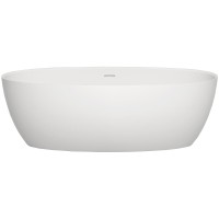 Ванна из искусственного камня Salini Alda Nuova 160х80 101923M Белая матовая