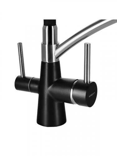 Смеситель для кухни Wisent W4855-26-2 цвет Антрацит