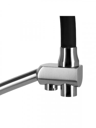 Смеситель для кухни Wisent W4855-26-2 цвет Антрацит