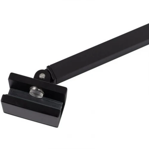 Душевая перегородка Cezares Liberta 110 LIBERTA-L-1-TB-110-BR-NERO профиль Черный матовый стекло бронзовое