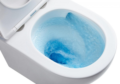 Унитаз Azario Grado Торнадо AZ-0046-UQ1 подвесной цвет Белый с сиденьем Микролифт