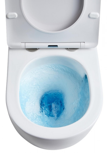 Унитаз Azario Grado Торнадо AZ-0046-UQ1 подвесной цвет Белый с сиденьем Микролифт