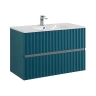 Тумба под раковину Art&Max Elegant 90 AM-ELEGANT-900-2C-SO-AQ-P подвесная цвет Аквамарин