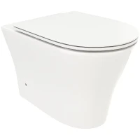 Унитаз Ceruttispa Adige F CT8907 приставной с сиденьем Микролифт фарфор приставной