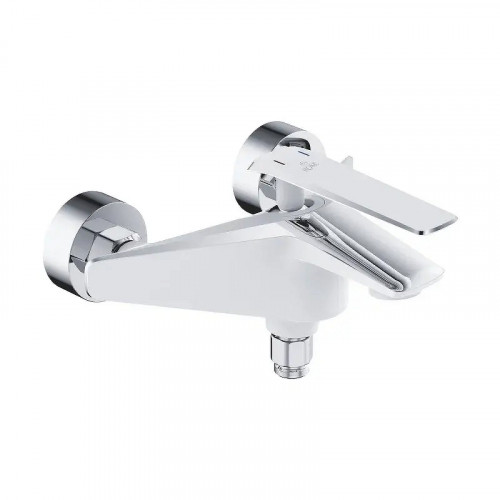 Смеситель для ванны Rose R1302F цвет Белый Хром