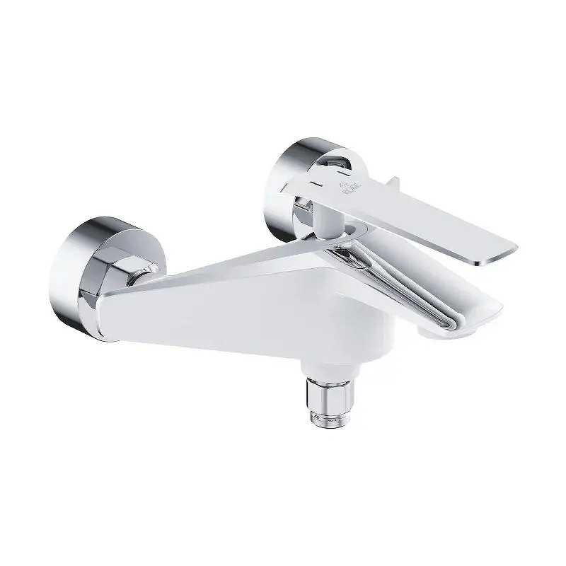 Смеситель для ванны Rose R1302F цвет Белый Хром