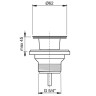 Раковина Whitecross Pantheon 43 0708.043043.200 Белая матовая искусственный камень (литьевой мрамор) напольный
