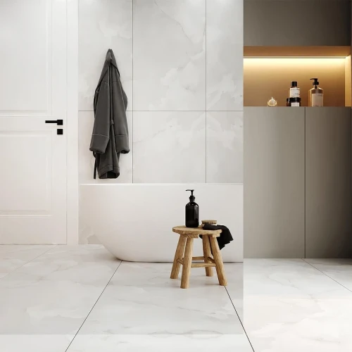 Душевая перегородка WasserKRAFT Vechte 120 60W40BG-MR профиль Золото матовое стекло зеркальное