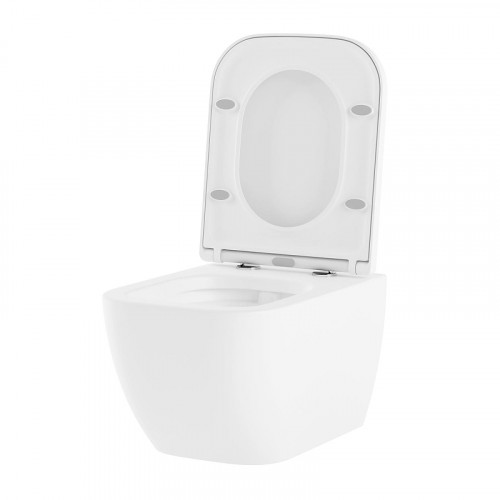 Унитаз Lavinia Boho One Rimless 3302004R подвесной цвет Белый глянцевый с сиденьем Микролифт