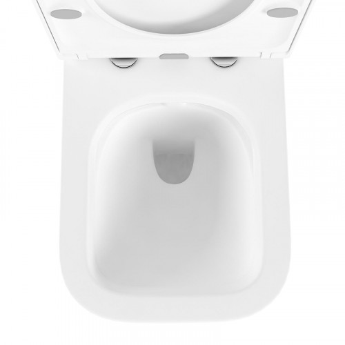 Унитаз Lavinia Boho One Rimless 3302004R подвесной цвет Белый глянцевый с сиденьем Микролифт