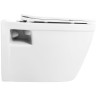Комплект унитаза с инсталляцией BelBagno Loto BB070CHR/SC/BB026/BB042BL с сиденьем Микролифт и Белой глянцевой клавишей смыва фаянс подвесной