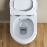 Комплект унитаза с инсталляцией BelBagno Loto BB070CHR/SC/BB026/BB042BL с сиденьем Микролифт и Белой глянцевой клавишей смыва фаянс подвесной