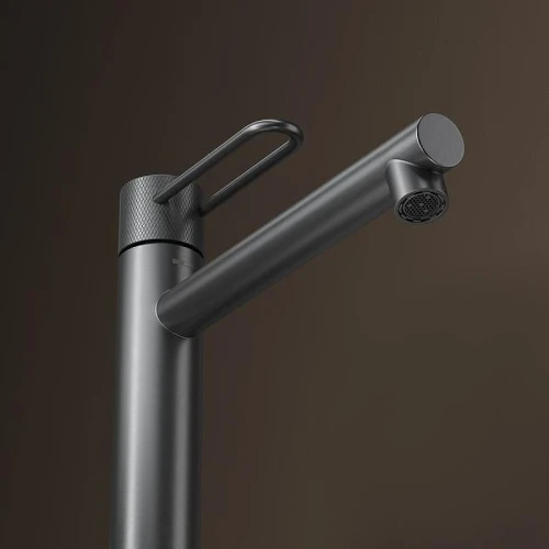 Смеситель для раковины Iddis Duna DUNGM01i01 Графит матовый