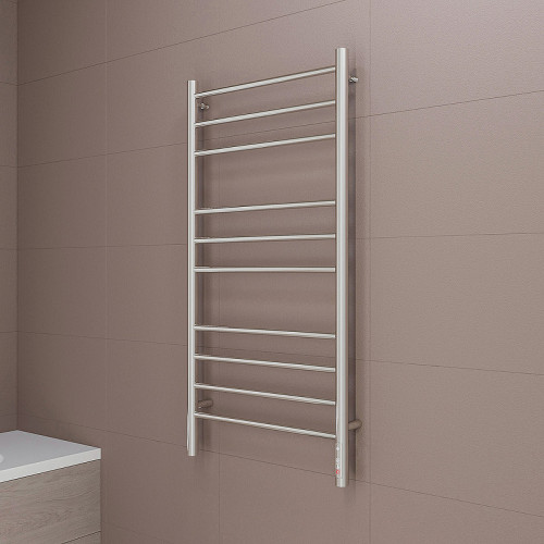 Электрический полотенцесушитель Terminus Аврора П10 500х1050 4670078544360 Хром нержавеющая сталь