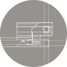 Душевой уголок Cezares Slider 80x80 SLIDER-A-2-70/80-GRIGIO-Cr профиль Хром стекло серое