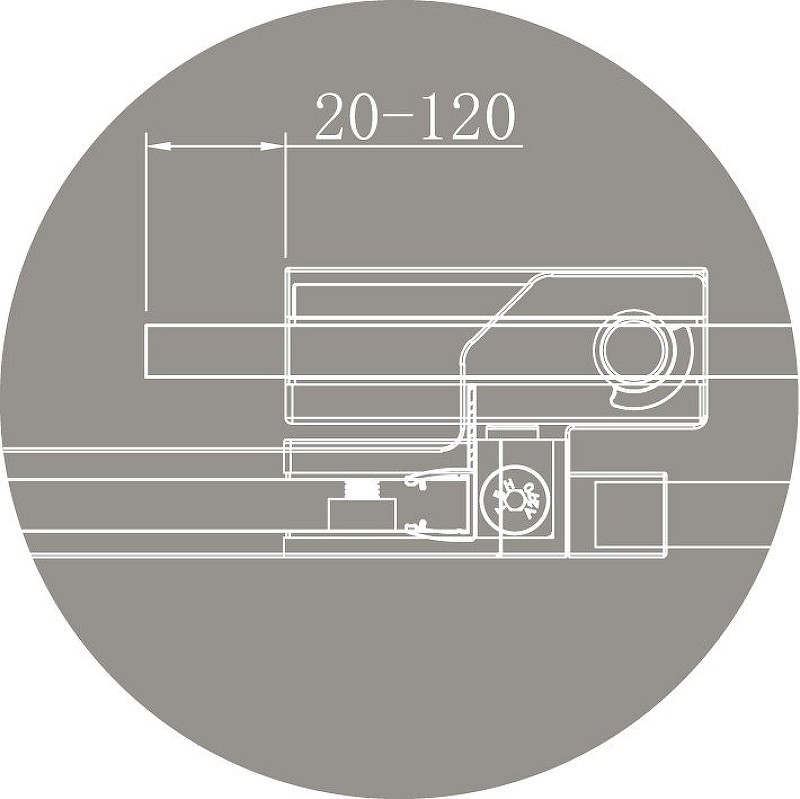 Душевой уголок Cezares Slider 80x80 SLIDER-A-2-70/80-GRIGIO-Cr профиль Хром стекло серое