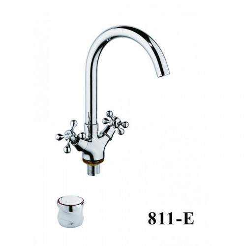 Смеситель для кухни D-Lin D153811-E цвет  Хром