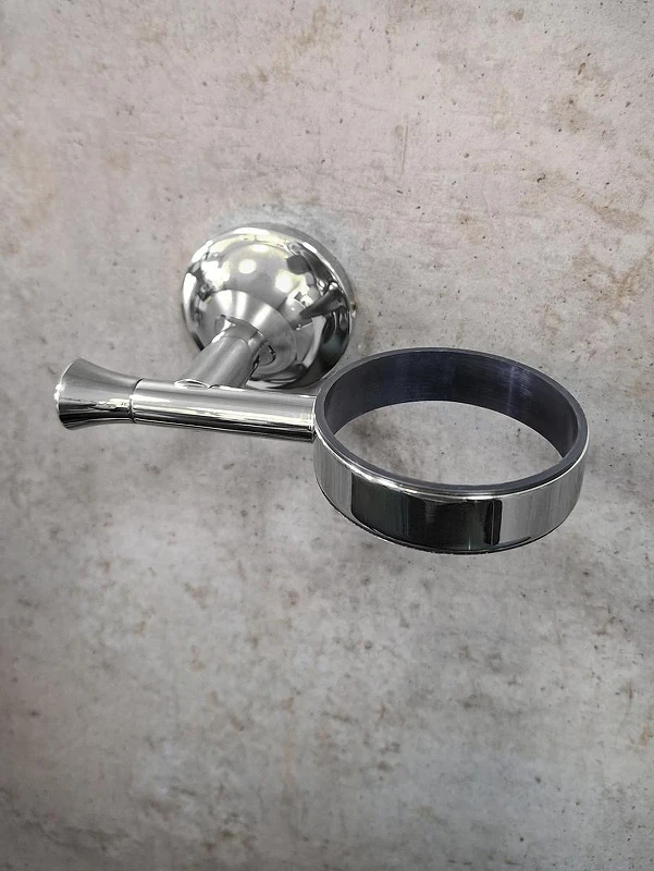 Стакан для зубных щеток AltroBagno Corposo 080204 Cr цвет Хром