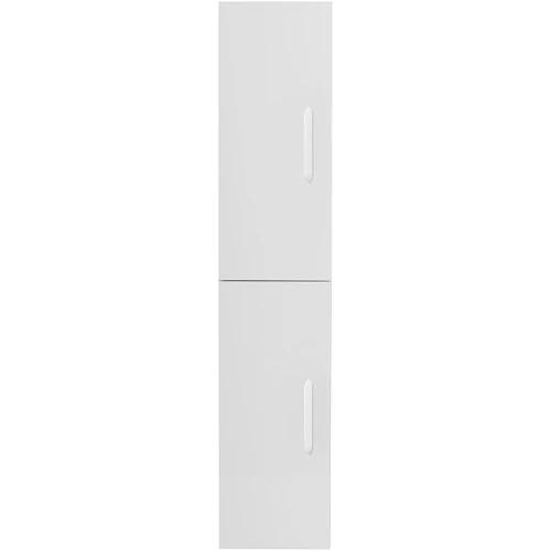 Шкаф пенал BelBagno Aurora 33 L AURORA-1600-2A-SC-BO-P-L подвесной Bianco Opaco МДФ / ЛДСП