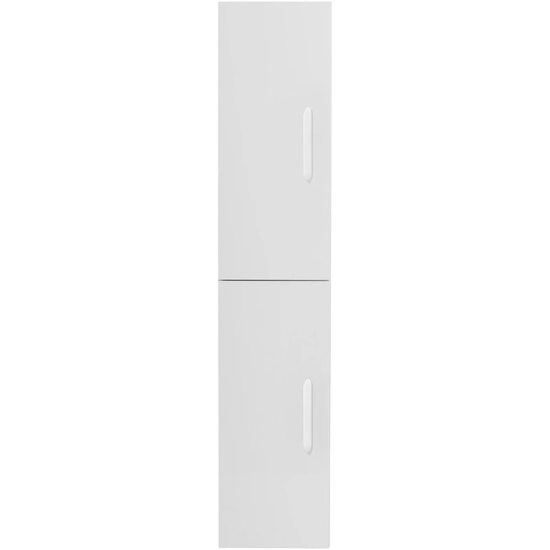 Шкаф пенал BelBagno Aurora 33 L AURORA-1600-2A-SC-BO-P-L подвесной Bianco Opaco МДФ / ЛДСП