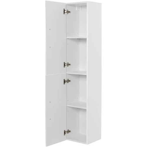 Шкаф пенал BelBagno Aurora 33 L AURORA-1600-2A-SC-BO-P-L подвесной Bianco Opaco МДФ / ЛДСП