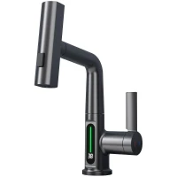 Смеситель для раковины Black&White Sky Day SD3027GM 3027GM Gun Metal