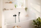 Смеситель для ванны Hansgrohe Rebris S 72440670 Черный матовый латунь на стену однорычажный