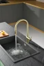 Смеситель для кухни AQUAme Cucina AQM9901BG цвет Шлифованное золото
