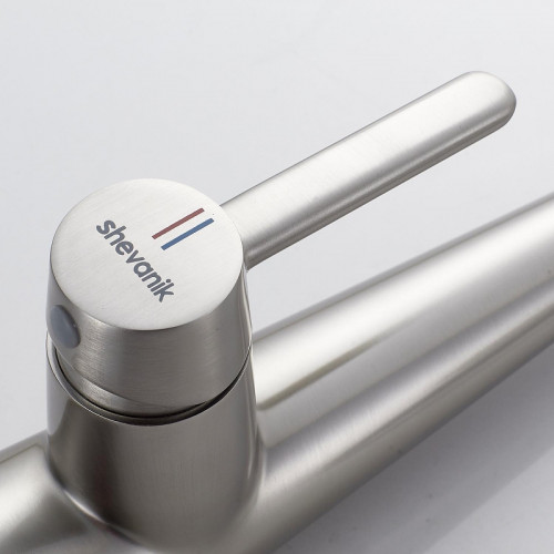 Смеситель для кухни Shevanik S363L цвет Сатин